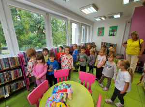 Wizyta w bibliotece.