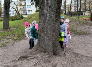 Zabawy w ogrodzie przedszkolnym