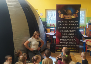 Mobilne planetarium w naszym przedszkolu