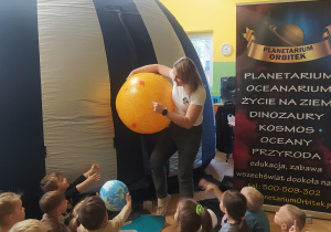 Mobilne planetarium w naszym przedszkolu