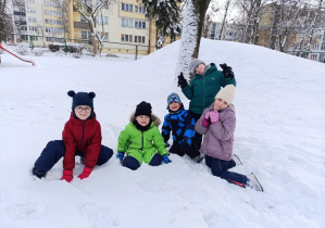 Zabawy na śniegu