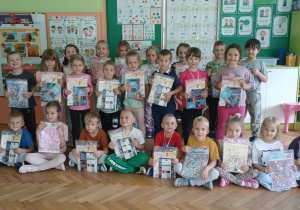 dzień ten świętowaliśmy wspólnie z całym przedszkolem