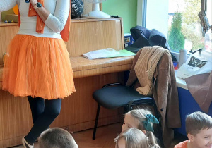 Zdjęcie przedstawia naszą wspaniałą panią rytmiczkę