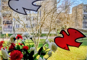 Nasza okienna dekoracja