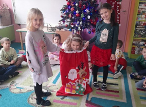 Mikołajki w grupie 4