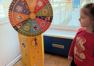 Emilka zakręciła kołem