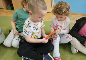 Czarek podczas walentynkowej zabawy