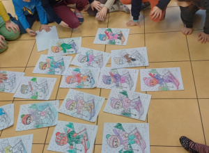 zimowe prace z biblioteki