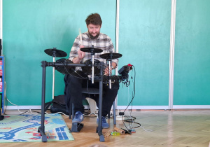 Spotkanie z perkusistą